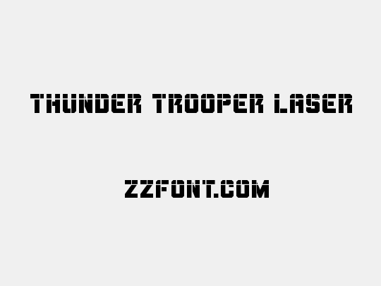Thunder Trooper Laser