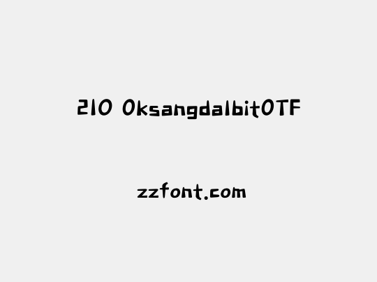210 OksangdalbitOTF