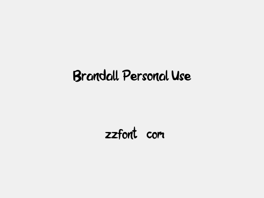 Brandall Personal Use