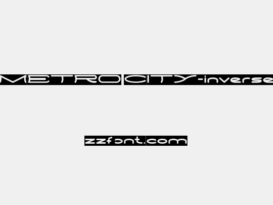 METRO CITY-inverse