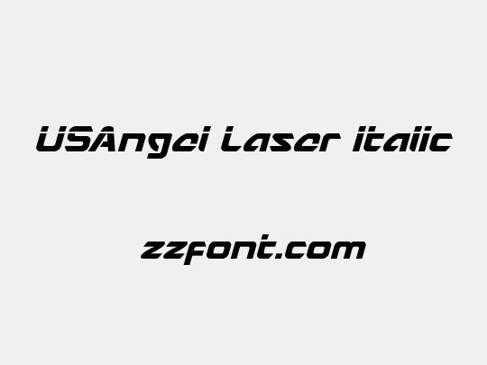 USAngel Laser Italic