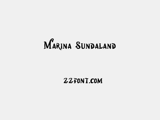 Marina Sundaland