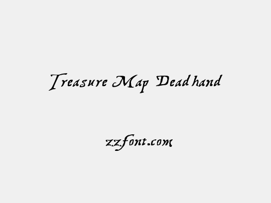 Treasure Map Deadhand