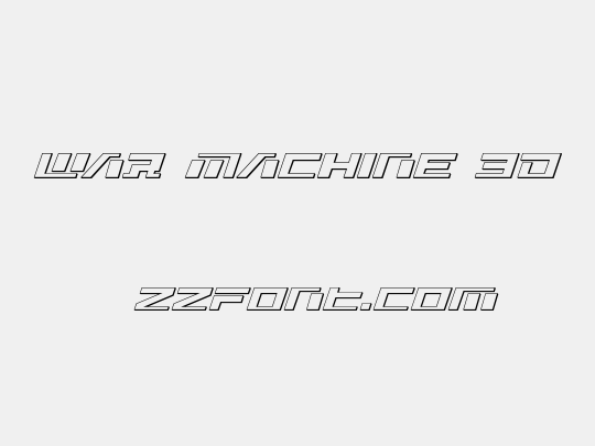 War Machine 3D