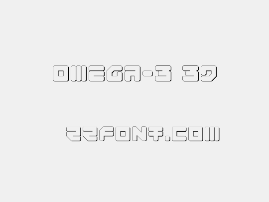 Omega-3 3D
