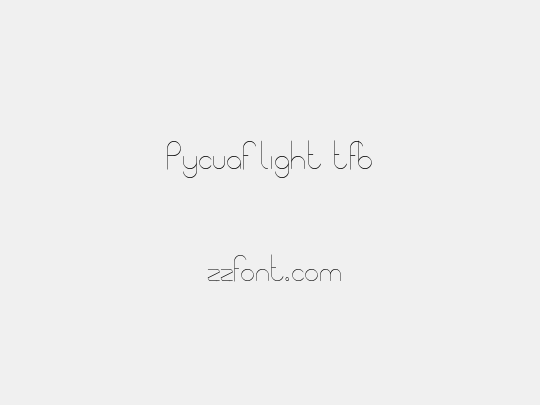 Pycuaf light tfb