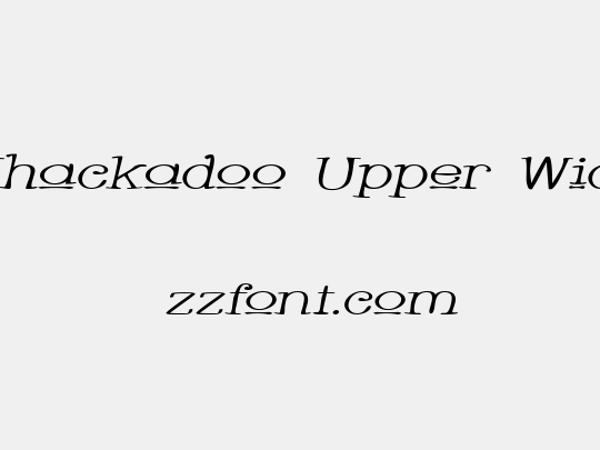 Whackadoo Upper Wide