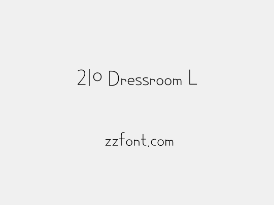 210 Dressroom L