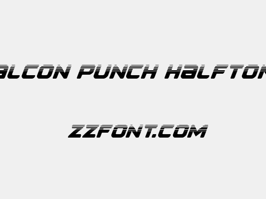 Falcon Punch Halftone
