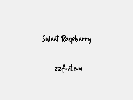 Sweet Raspberry