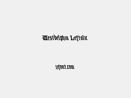 Westdelphia Leftalic