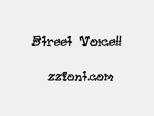 Street Voice!!