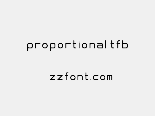 proportional tfb