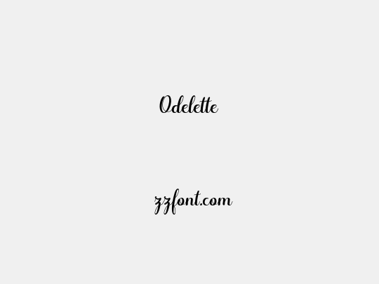 Odelette