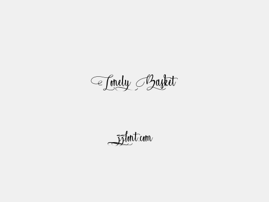 Lonely Basket