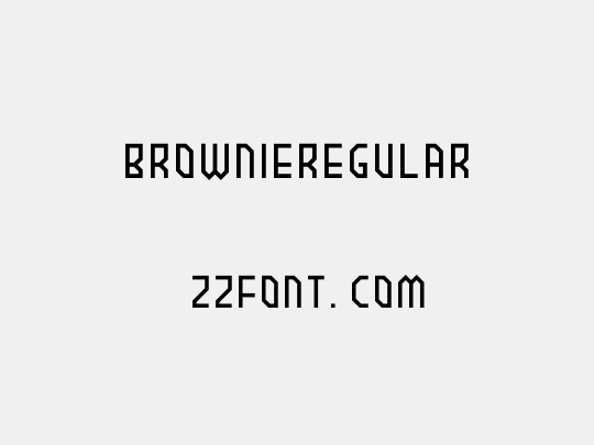 BROWNIEregular
