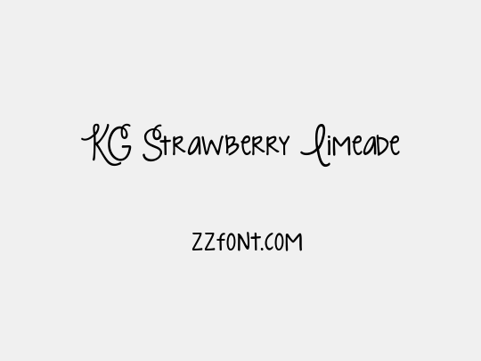 KG Strawberry Limeade