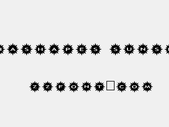 AlphaShapes sunshine