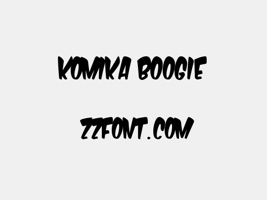 Komika Boogie
