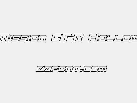 Mission GT-R Hollow