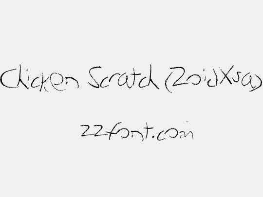 Chicken Scratch (ZoidXsa)