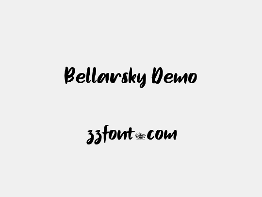 Bellarsky Demo