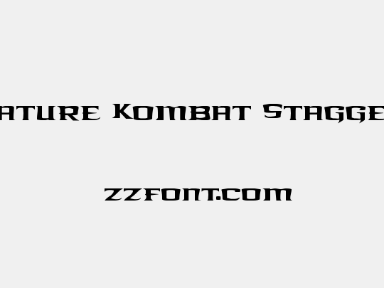 Kreature Kombat Staggered