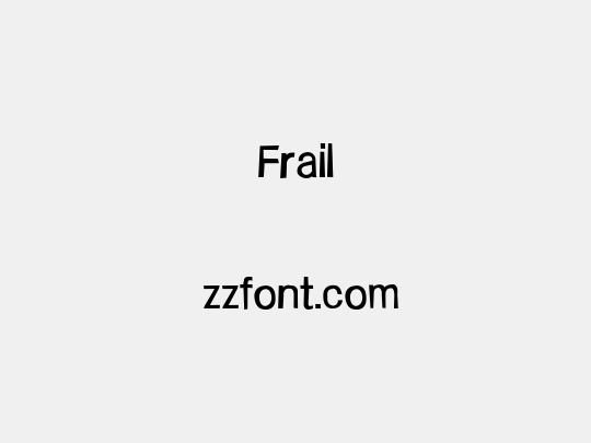 Frail