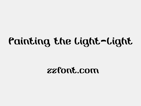 Painting the Light-Light