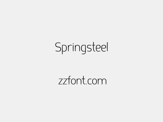Springsteel