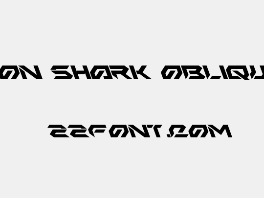 Iron Shark Oblique