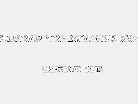 Homeworld Translator Shadow