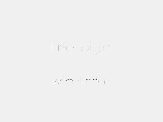 Line style