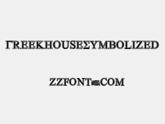 GreekHouseSymbolized