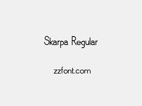 Skarpa Regular
