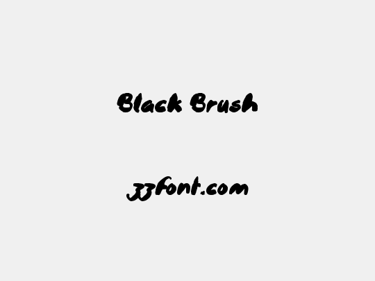 Black Brush