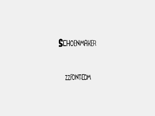 Schoenmaker
