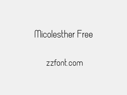 Micolesther Free