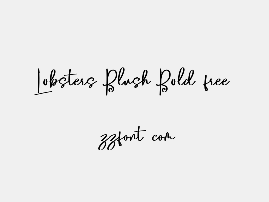 Lobsters Blush Bold free