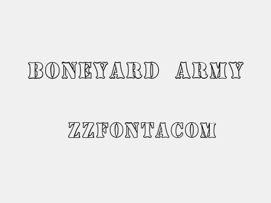 Boneyard Army