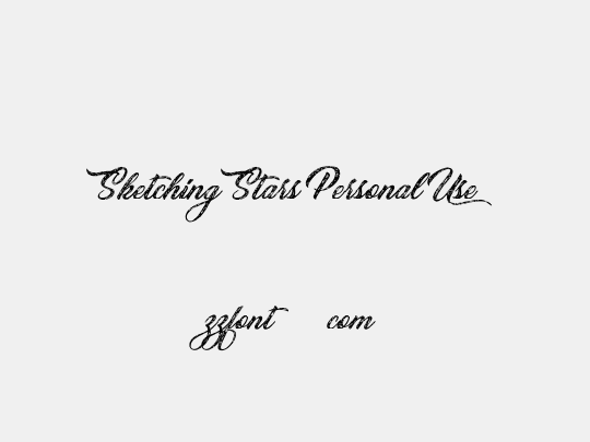 Sketching Stars Personal Use