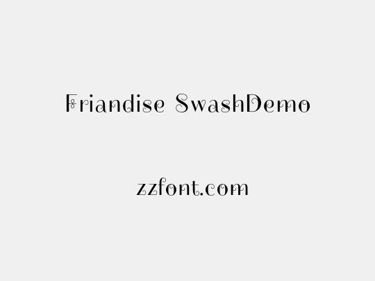 Friandise SwashDemo