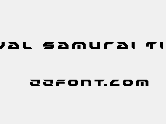 Royal Samurai Title