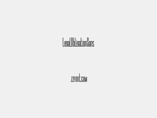 LegalObligationSans