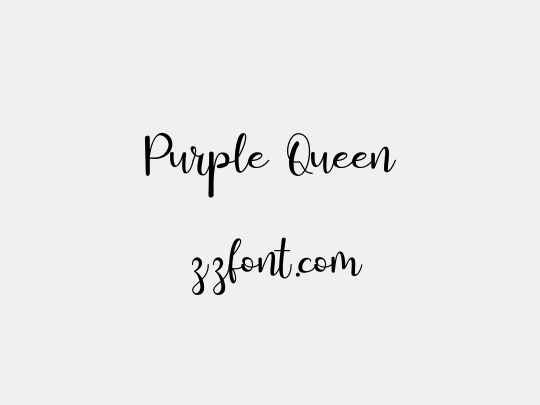 Purple Queen