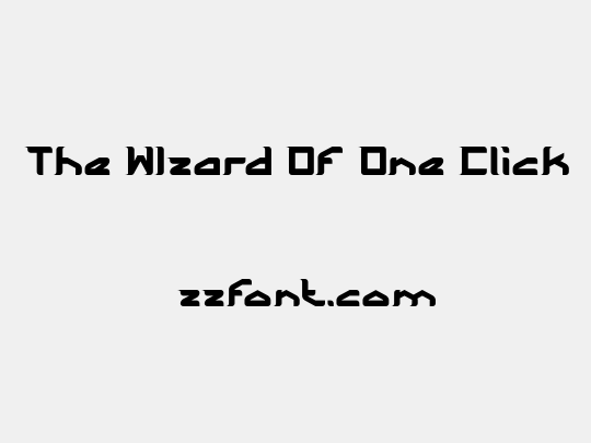 The WIzard Of One Click