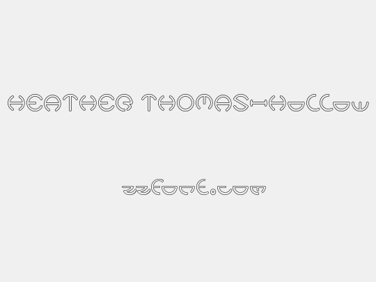 HEATHER THOMAS-Hollow