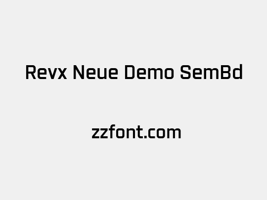 Revx Neue Demo SemBd
