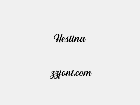 Hestina