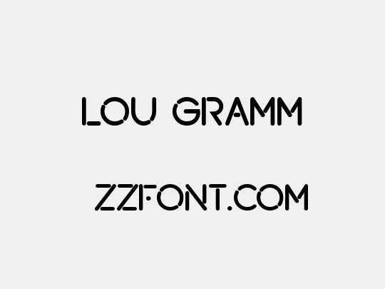 Lou Gramm